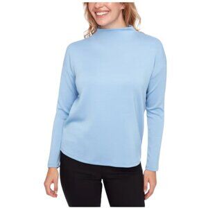 NEW UP! Long Sleeve Knit Top | Blue